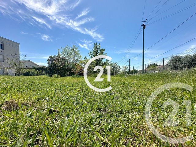 Terrain &agrave; vendre - 650 m2 - Cognac - 16 - POITOU-CHARENTES