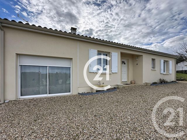 Maison &agrave; vendre - 4 pi&egrave;ces - 103 m2 - Gente - 16 - POITOU-CHARENTES