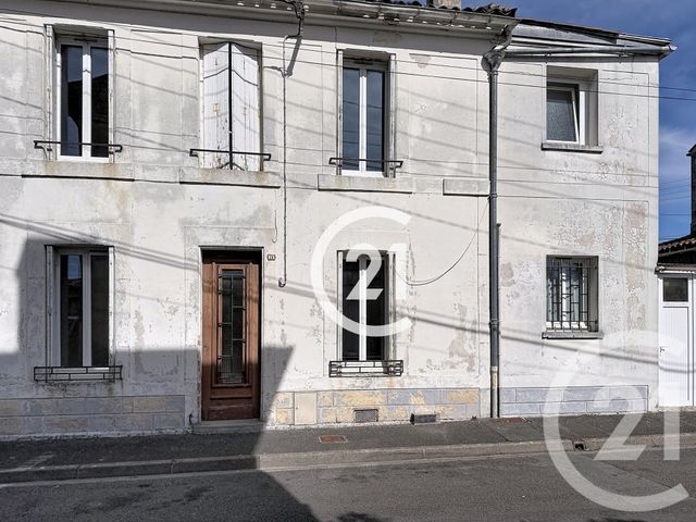Maison &agrave; vendre - 3 pi&egrave;ces - 71 m2 - Cognac - 16 - POITOU-CHARENTES